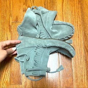 J Crew Lace Up Moccasin